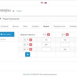 Ценообразование товара на основе Ценовой Матрицы