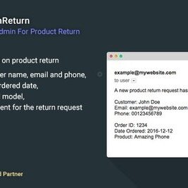 MailOnReturn - Уведомление Админа про возврат-2.X