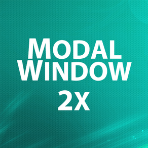Modal Window 2x - всплывающие окна с информацией / подтвержгдением