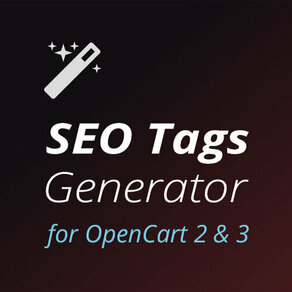 SEO Tags Generator — автогенерация меи-тегов Title и Description для OpenCart 2.x & 3.x