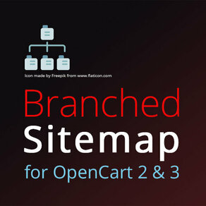 Кари сайи для OpenCart - Branched Sitemap - подходит для мультиязычных магазинов и не грузит сервер