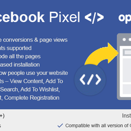 Facebook Pixel Code Opencart 3.X | FREE SUPPORT | 1000+ Installations
