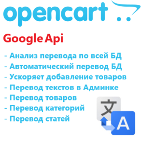 Массовый автоматический перевод текстов, товаров, категорий, ситей и тд с Google translate API