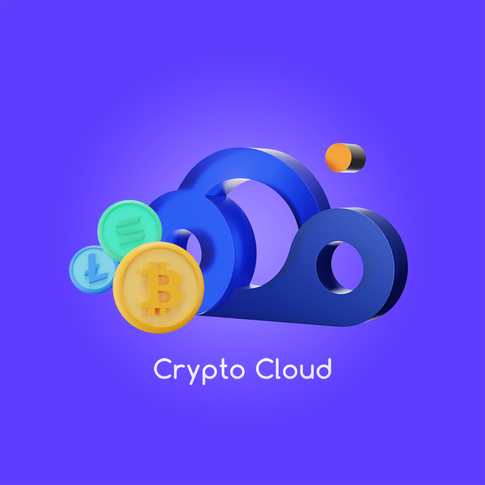 Crypto Cloud - Принятие платожеей в разных популярных криптовалюих